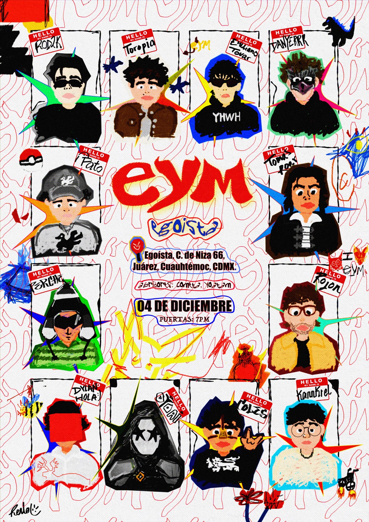 Cartel EYM CDMX 2026